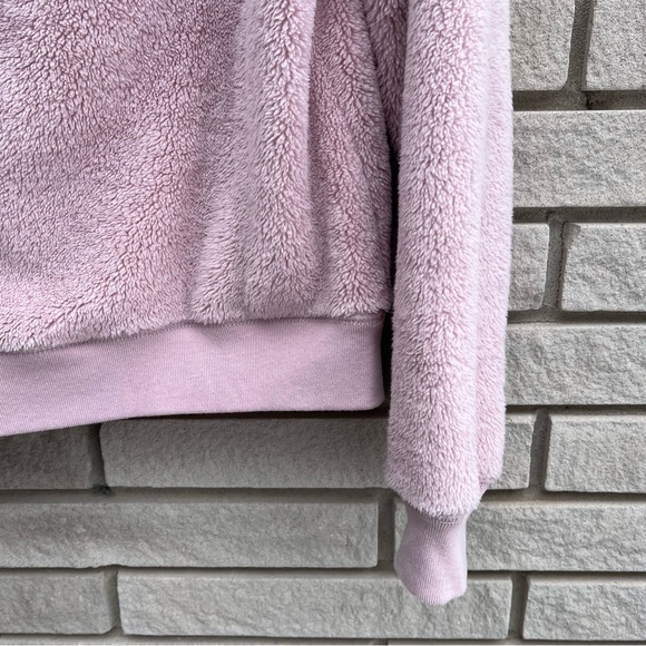 Abercrombie & Fitch Cozy Crew Neck Pullover Sweater - Pink Size S - Picture 13 of 13